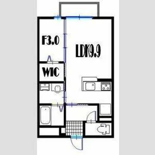 カーサヴィオーラ【2階】の間取り