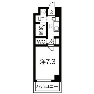 エンゼルハイム東町【4階】の間取り