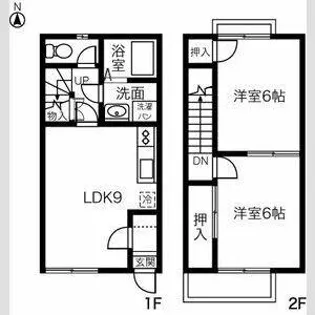 DUPLEX国王81B【1階】の間取り