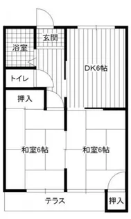 福岡県大野城市雑餉隈町3丁目【アパート】の間取り