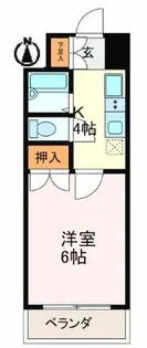 Raiz西高蔵【4階】の間取り