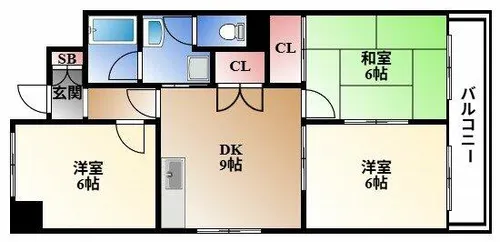 シティアーク新栄【10階】の間取り