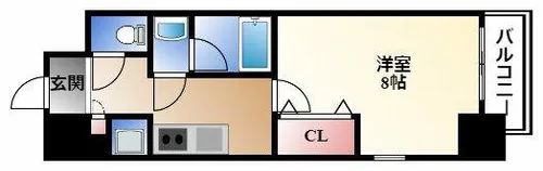 ルペルティア【7階】の間取り