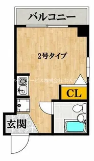 森マンション【6階】の間取り
