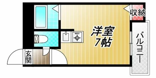 CTビュー小阪【2階】の間取り