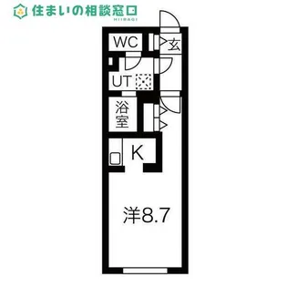愛知県岡崎市羽根町字若宮【マンション】の間取り
