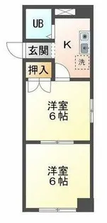 ラ・ヴェルデセコンド【3-E号室】の間取り