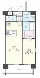 福岡県福岡市博多区板付7丁目【マンション】の間取り