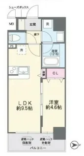 Fuku島之内【2階】の間取り