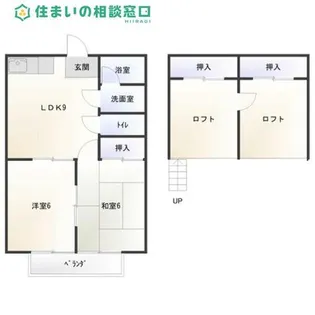 愛知県岡崎市大和町字宮地【アパート】の間取り