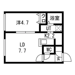 Enzo【1階】の間取り