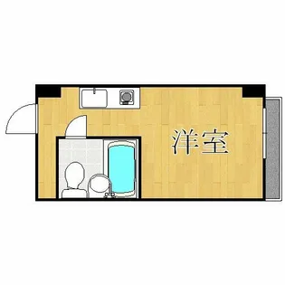 シティハイツ成育【607号室】の間取り
