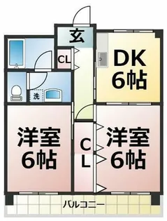 マルイチビル【405号室】の間取り
