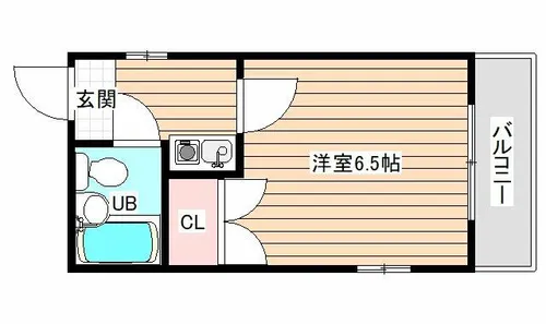 ファミリオハマ3【1階】の間取り