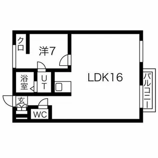 コーポラスワイド【302号室】の間取り