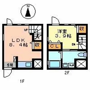 Ravir六番町(ラヴィール六番町)【3階】の間取り