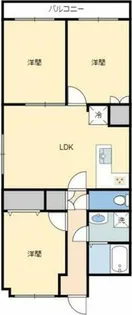 プレザント白金【7階】の間取り