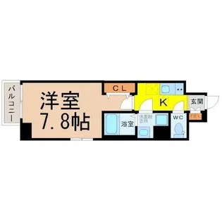 エスリード金山リュクス【12階】の間取り