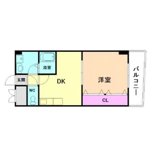 大阪府豊中市東豊中町5丁目【マンション】の間取り