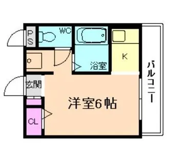 大阪府豊中市春日町3丁目【アパート】の間取り