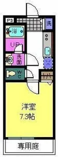 シャンテ・笠松【1階】の間取り