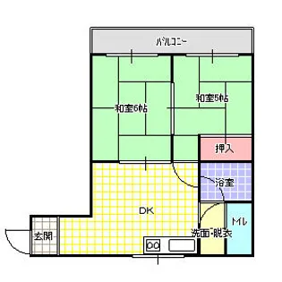 リバーヒル石津【304号室】の間取り
