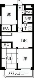 エクセレントコート【105号室】の間取り