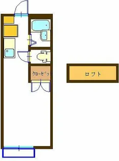 クレアシオン【201号室】の間取り