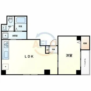 GraceMaisonTanimachi6【6階】の間取り
