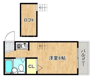 大阪府大阪市生野区巽南3丁目【マンション】の間取り