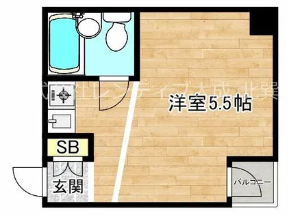 大阪府大阪市東成区大今里南1丁目【マンション】の間取り