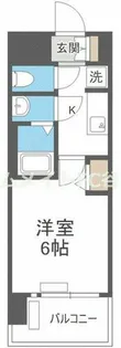 プレサンス桜川グロワール【7階】の間取り