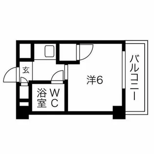 ハイムリップル荒川【7階】の間取り