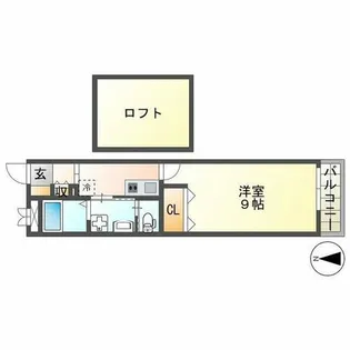 ワコーレヴィアーノ城が山 猫の家【2階】の間取り