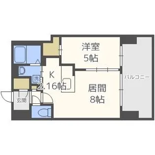 MODENA FINEST【7階】の間取り