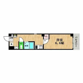 FLレジデンス心斎首府【3階】の間取り