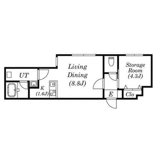 エルシア北2条【3階】の間取り