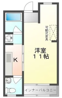 アプロ【3階】の間取り