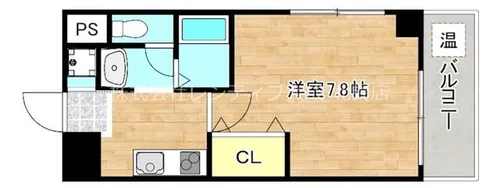 カインド高井田【5階】の間取り