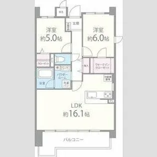 K FLAT【3階】の間取り