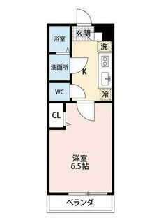 Le Ciel Cort(ルシエルコート)【202号室】の間取り