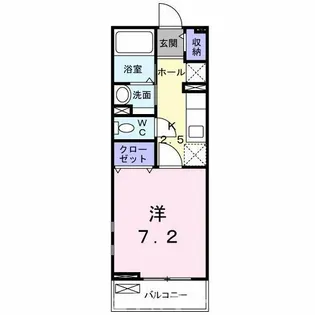 サンビレッジ【2階】の間取り