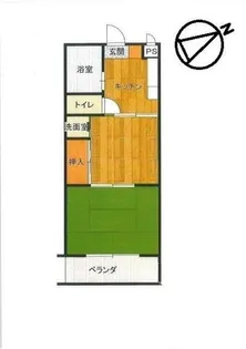 福岡県福岡市南区井尻5丁目【マンション】の間取り