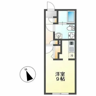 quador今池【2階】の間取り