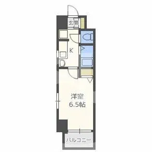 エステムコート梅田天神橋リバーフロント【12階】の間取り