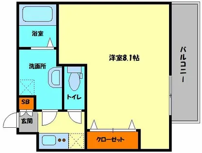 GRATIA GARDEN【4階】の間取り