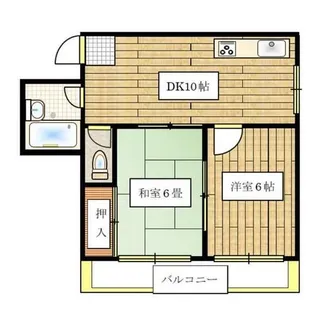 福岡県福岡市城南区樋井川2丁目【マンション】の間取り