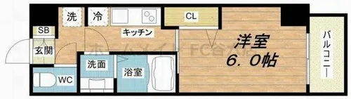 alvas【4階】の間取り