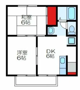メゾンブラン【1階】の間取り