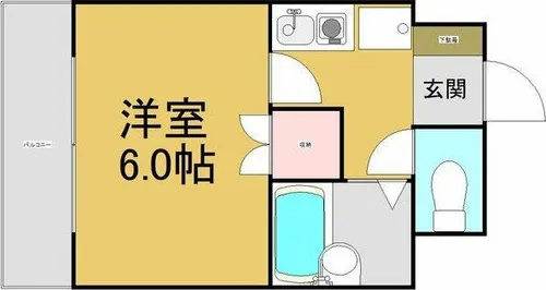 セントラルハイツ中野本町【5階】の間取り